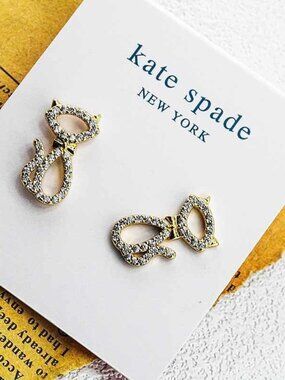 Kate Spade Cat Stud Earrings